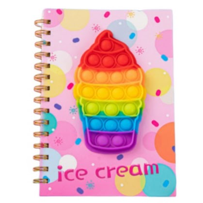 A5 Pop it note book - Ice-cream $2.28