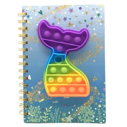 A5 Pop it note book - Mermaid $2.28