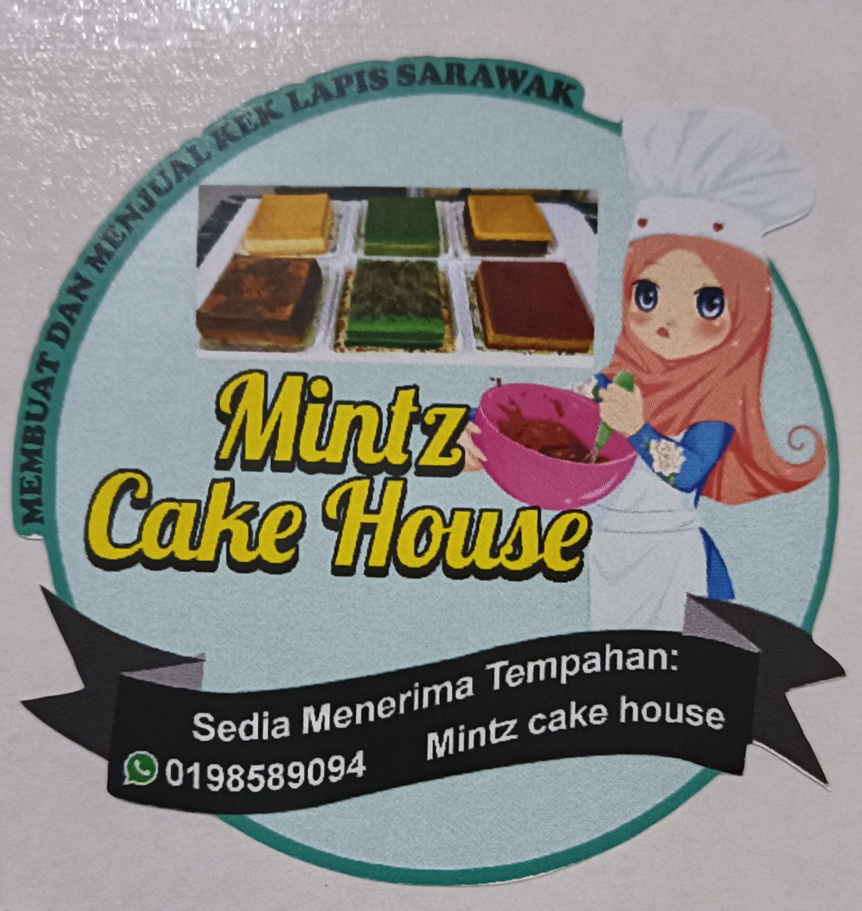 BORANG ORDER KEK LAPIS SARAWAK