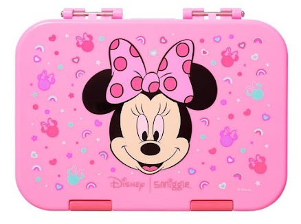 Smiggle Bento Lunchbox - LB8 Pink Minnie (RSP $49.95-52.95) GB Price $29.97