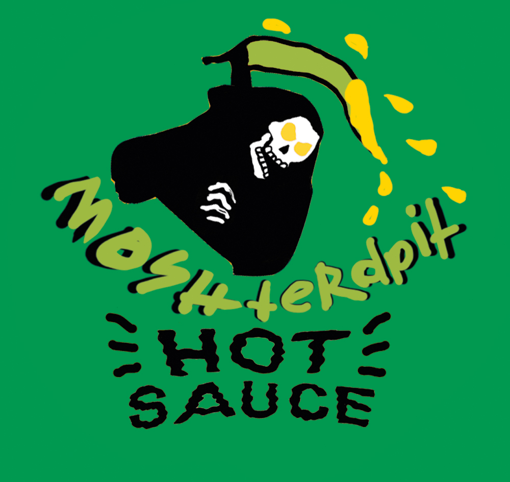 XXL moshterdpit hot sauce (550ml)