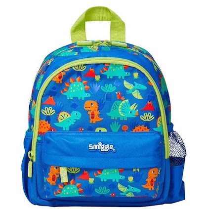 Smiggle Toddler Bag - C18 Royal Blue Dino (RSP $44.95-54.95) GB Price $26.97