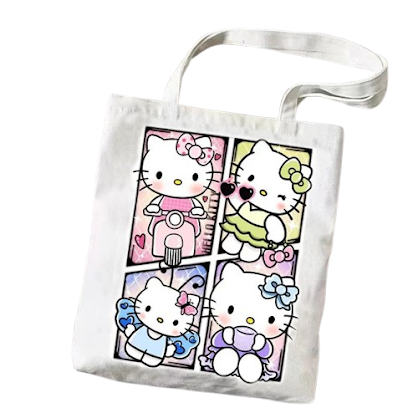 Tote Bag - Kitty $4.88