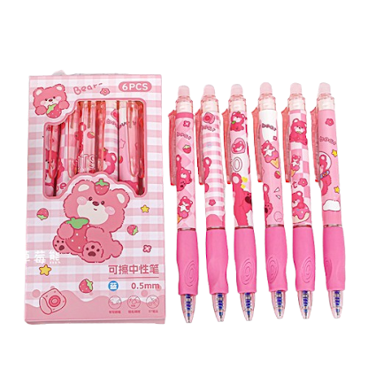 Erasable blue pens (box of 6) - Lotso $3.00