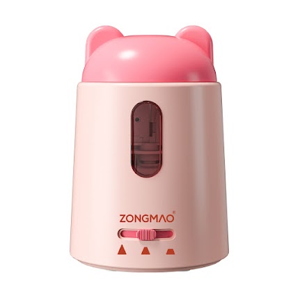 Dual powered electric sharpener - Bear Head Pink $9.80