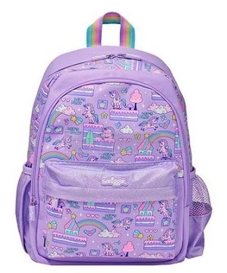 Smiggle Preschool Bag - A28 Purple Unicorns (RSP $54.95-72.95) GB Price $32.95