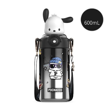 3D Cartoon 600ml thermal flask - Pochacco $17.99