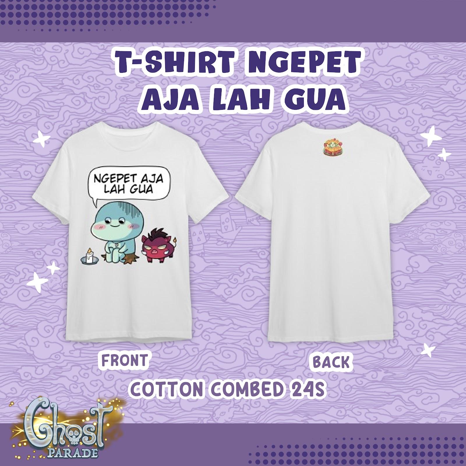 T-Shirt NGEPET (Cotton Combed 24s)