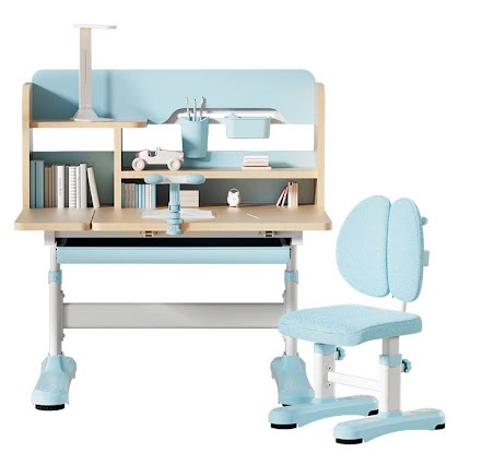 Dream 9.0 ergonomic table & chair set - Blue $229.99