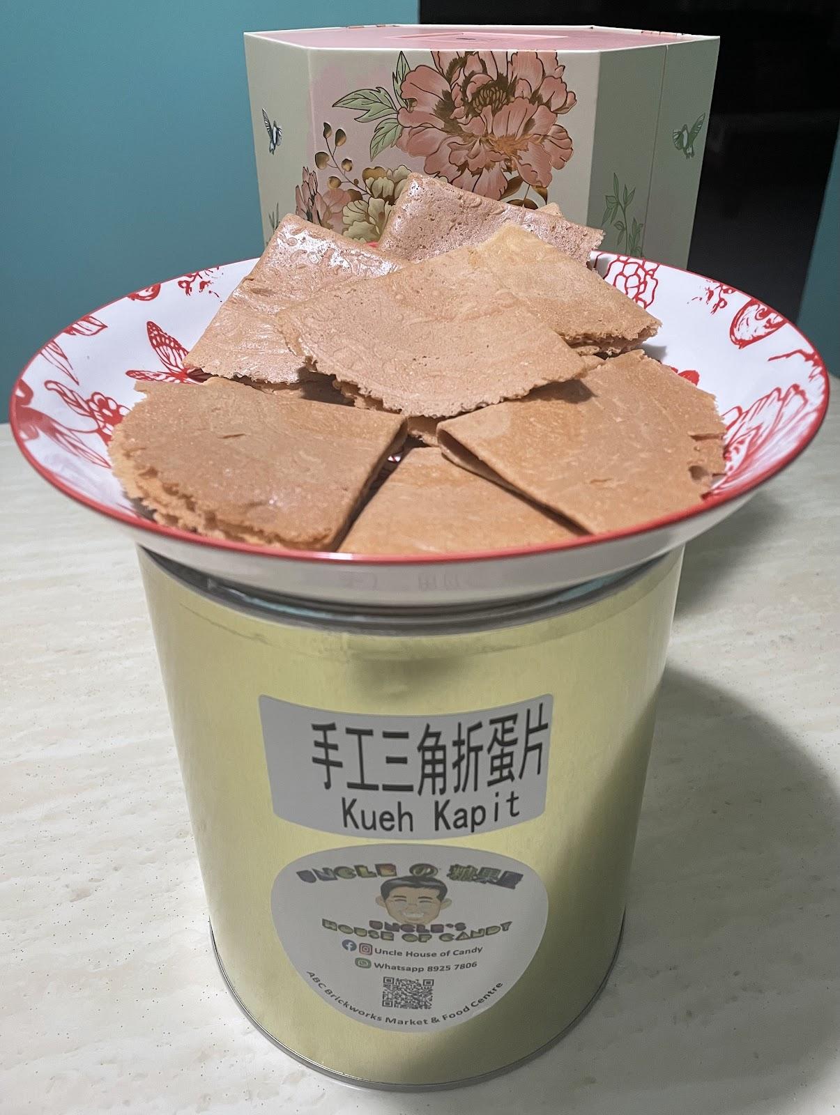 Kueh Kapit 三角折蛋片 580g