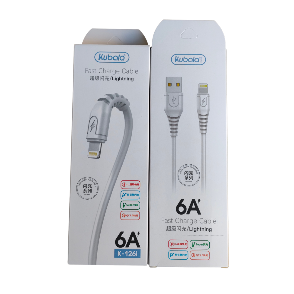 FAST CHARGE CABLE - K-126 USB -> IOS