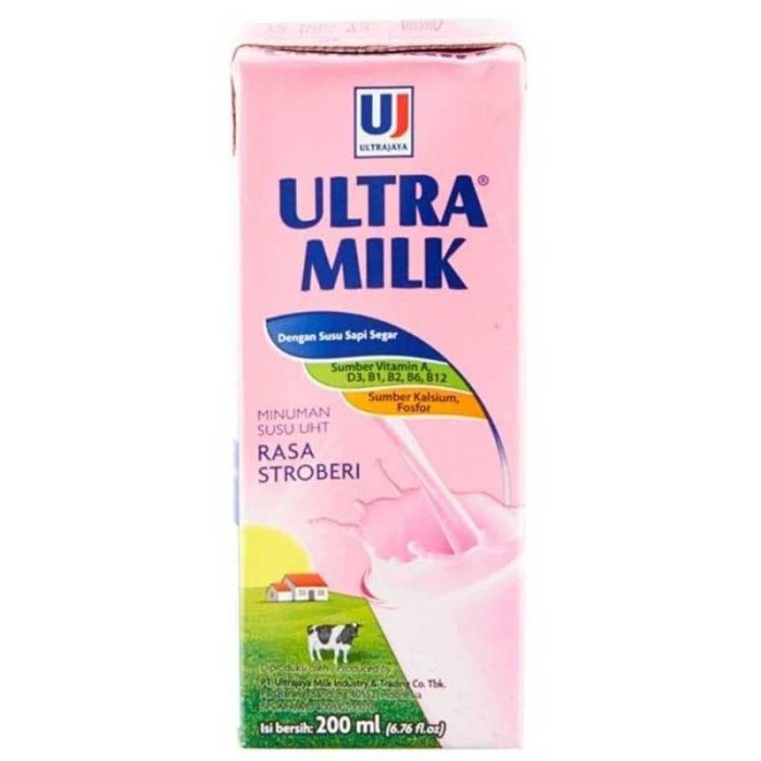 Ultramilk Stroberi 200ml