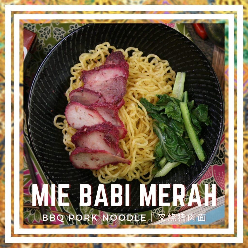 Enjoy Mie - Mie Babi Merah