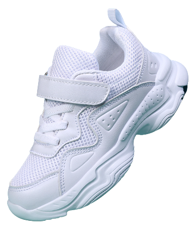 School shoes - White Mesh surface $16.80