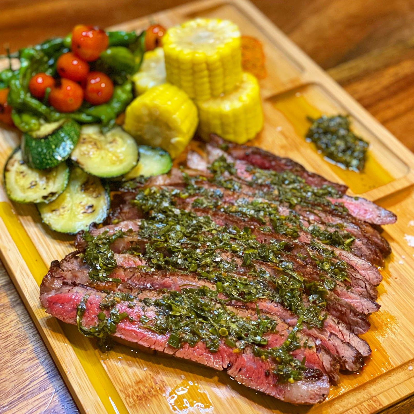 WAGYU BAVETTE FLANK STEAK KIT (with a bottle of CHIANG MAI CHIMICHURRI)
