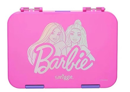 Smiggle Bento Lunchbox - LB4 Pink Barbie (RSP $49.95-52.95) GB Price $29.97