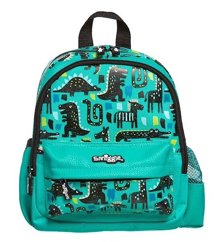 Smiggle Toddler Bag - C4 Green Dino (RSP $44.95-54.95) GB Price $26.97