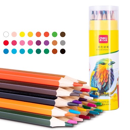 Colour pencils - 24-colours $4.28