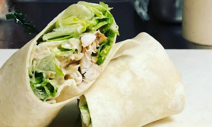 Crispy Chicken Caesar Wrap