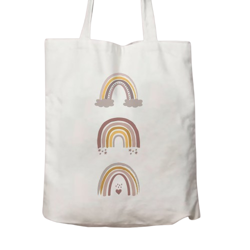 Tote Bag - D03 Small Rainbows $4.88