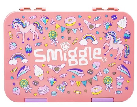 Smiggle Bento Lunchbox - LB14 Pink Fiesta (RSP $49.95-52.95) GB Price $29.97