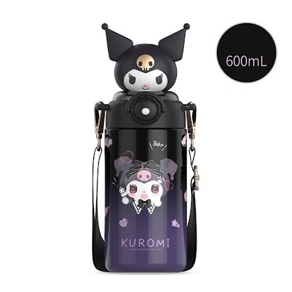 3D Cartoon 600ml thermal flask - Kuromi $17.99