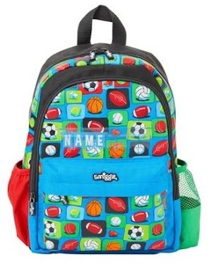 Smiggle Preschool Bag - A37 Balls (RSP $54.95-72.95) GB Price $32.95