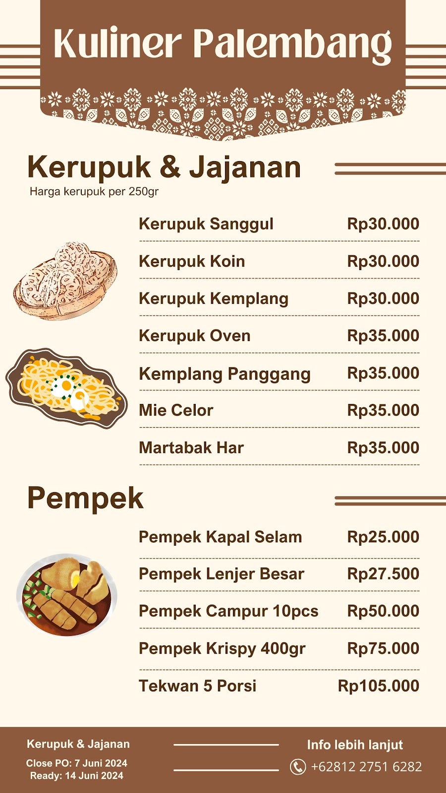 OmahDawara - Jastip Kuliner Palembang