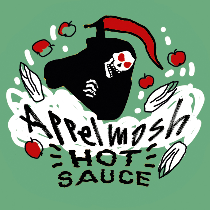 appelmosh hot sauce (100ml)
