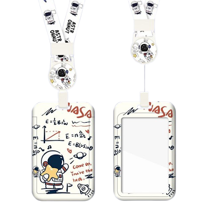 Card holder & lanyard - Astronaut $2.20