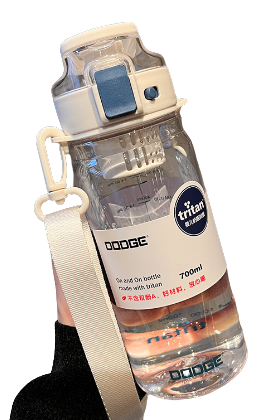 Dodge tritan bottle - White