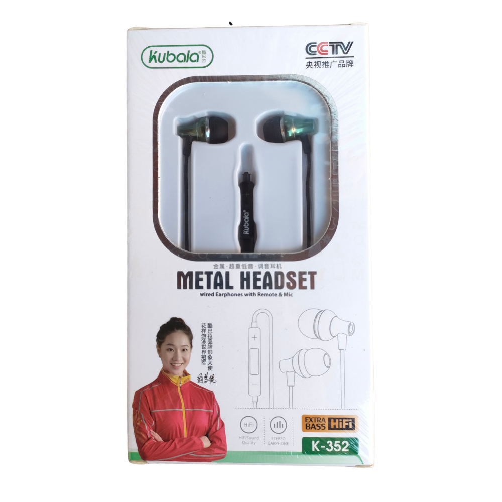 METAL HEADSET - K-352