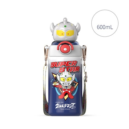 3D Cartoon 600ml thermal flask - Ultraman Taro $17.99