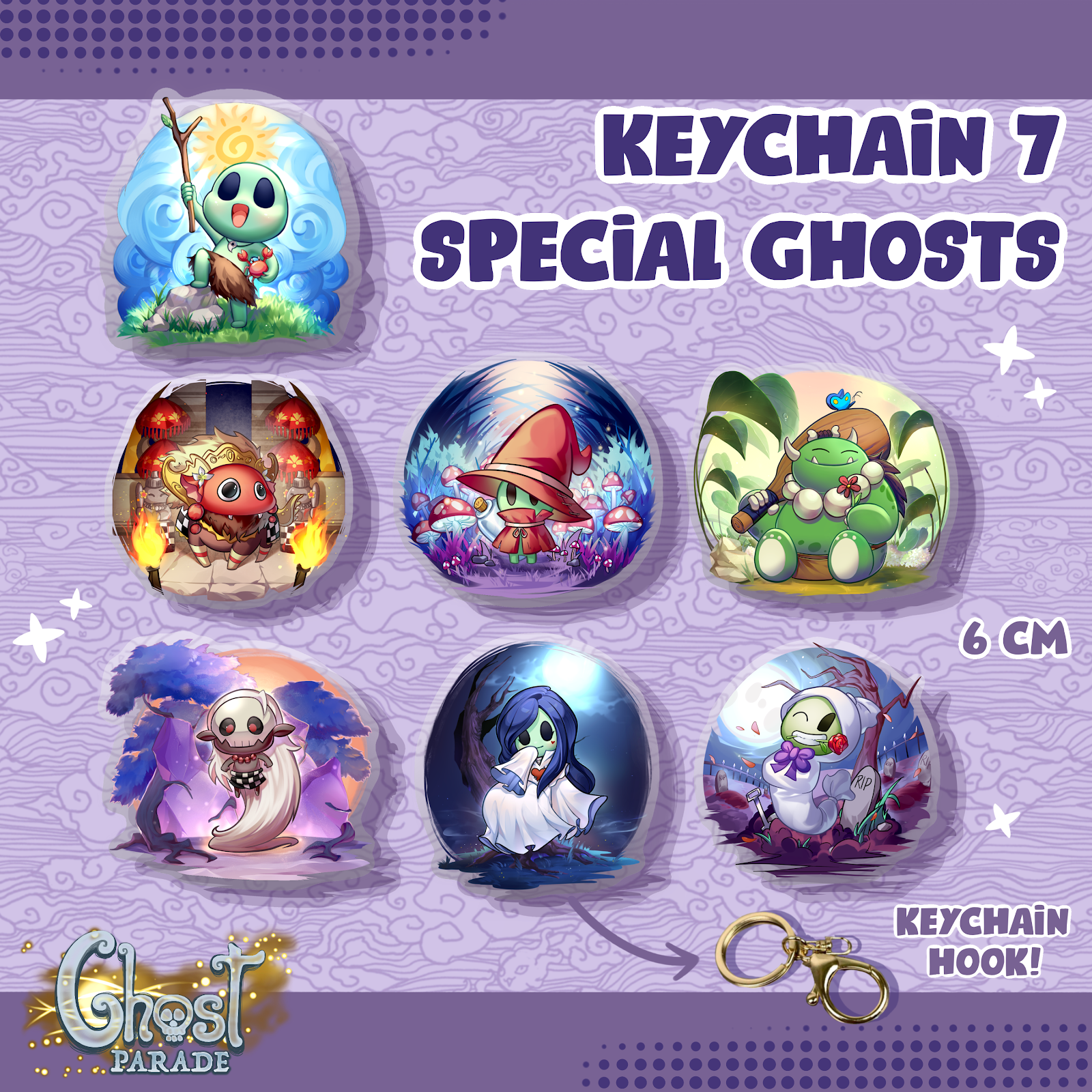 KEYCHAIN 7 SPECIAL GHOST