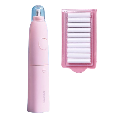 Deli electric eraser - Pink $4.80