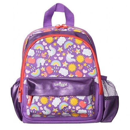 Smiggle Toddler Bag - C16 Dark Purple Unicorn (RSP $44.95-54.95) GB Price $26.97