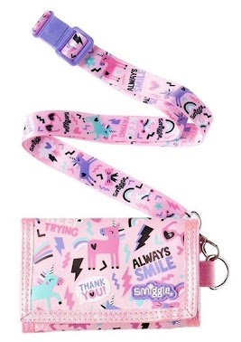 Smiggle Wallet - G4 Pink Unicorns (RSP $22.95-27.95) GB Price $14.97