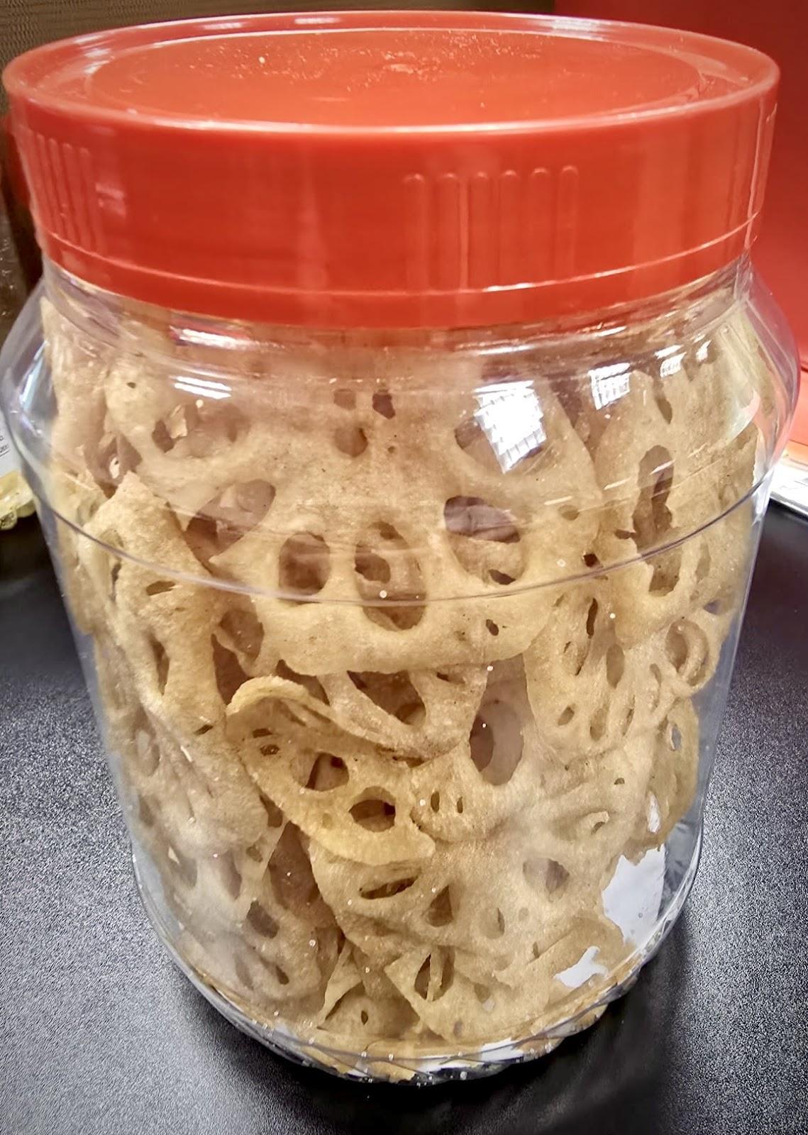Lotus Root Cracker 莲藕饼  220g ***SOLD OUT***