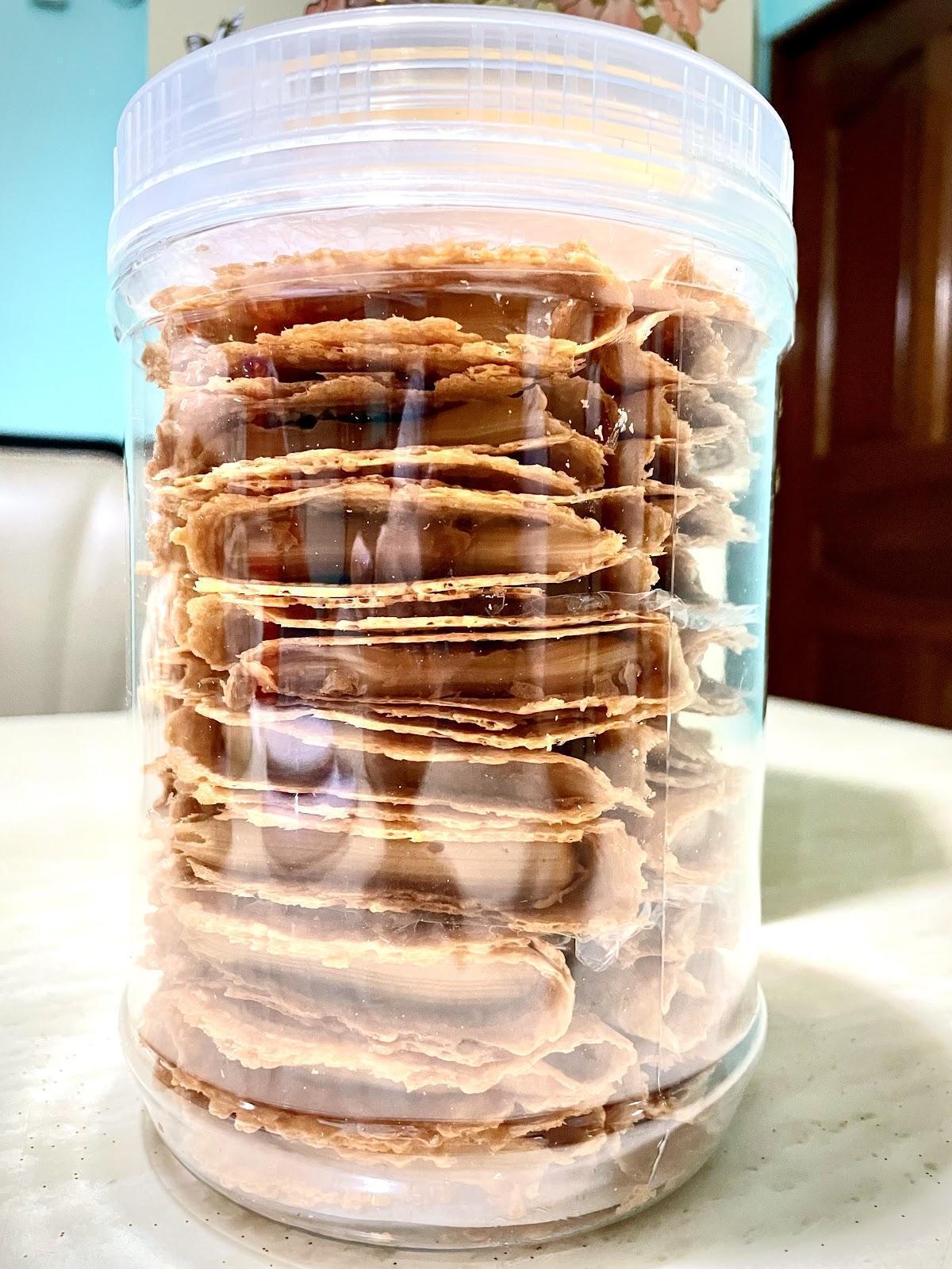 Peanut Butter Kueh Kapit 花生酱蛋片 450g ***SOLD OUT***