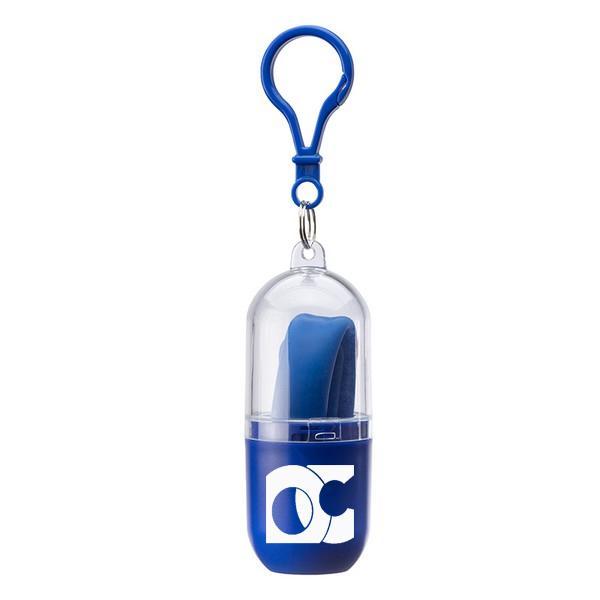 OC Logo Silicone Straw in Capsule