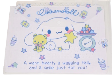 Button folder - Cinnamoroll $1.20