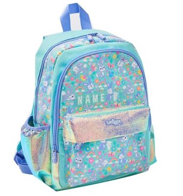 Smiggle Preschool Bag - A13 Blue Bunnies (RSP $54.95-72.95) GB Price $32.95