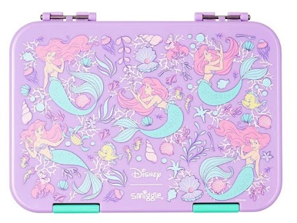 Smiggle Bento Lunchbox - LB7 Purple Mermaid (RSP $49.95-52.95) GB Price $29.97