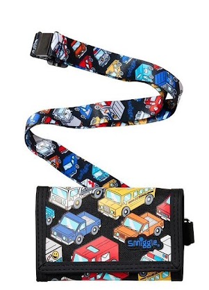 Smiggle Wallet - G7 Black Vehicles (RSP $22.95-27.95) GB Price $14.97