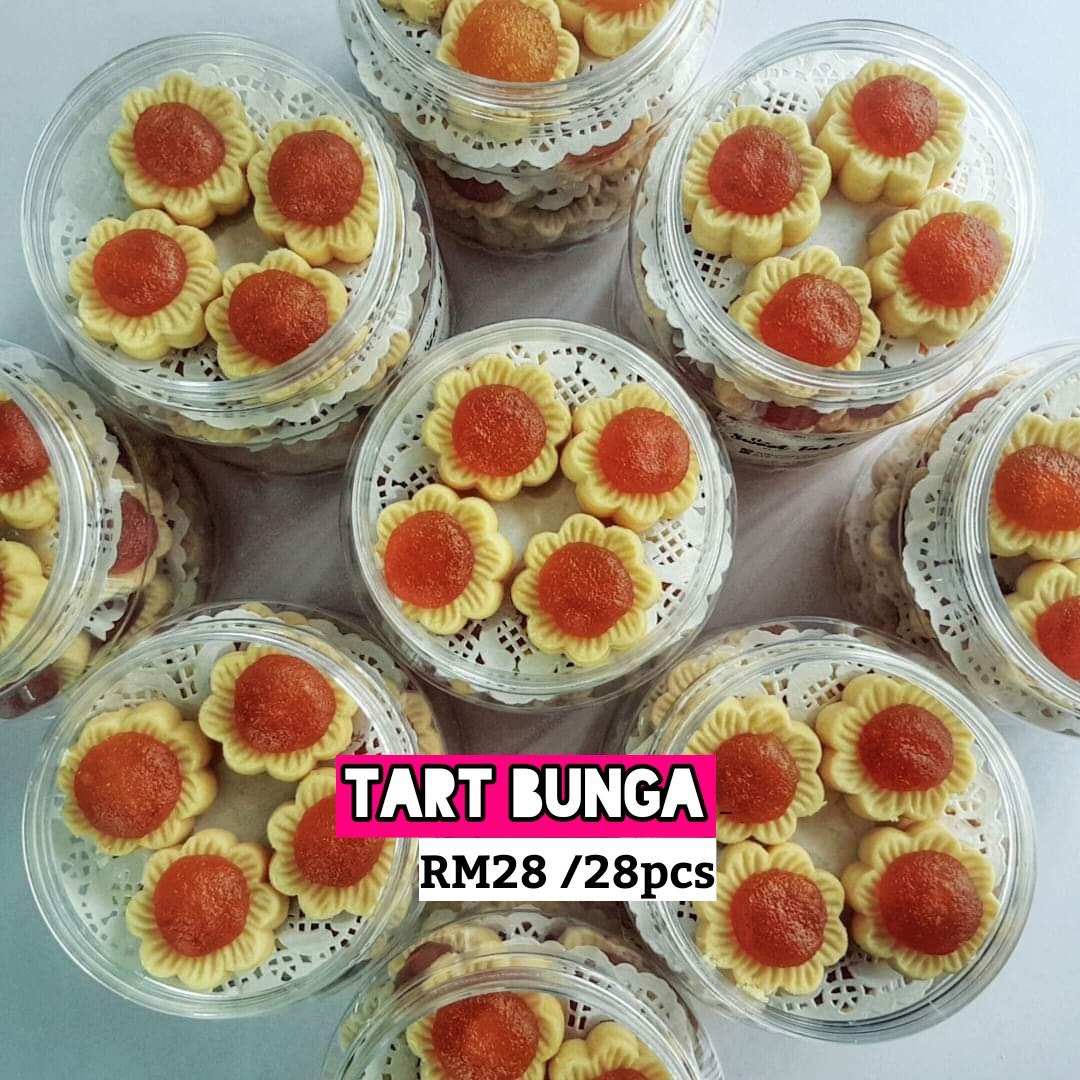 TART BUNGA (28PCS) 🍪