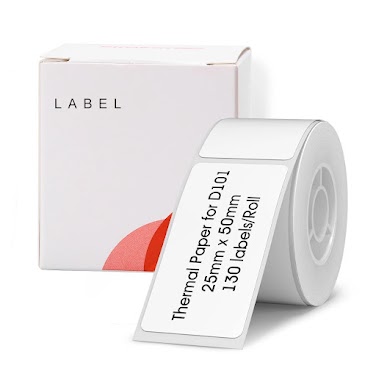 Niimbot label: White 25x50mm $5.99