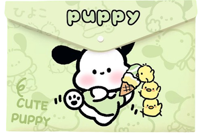 Button folder - Puppy $1.20