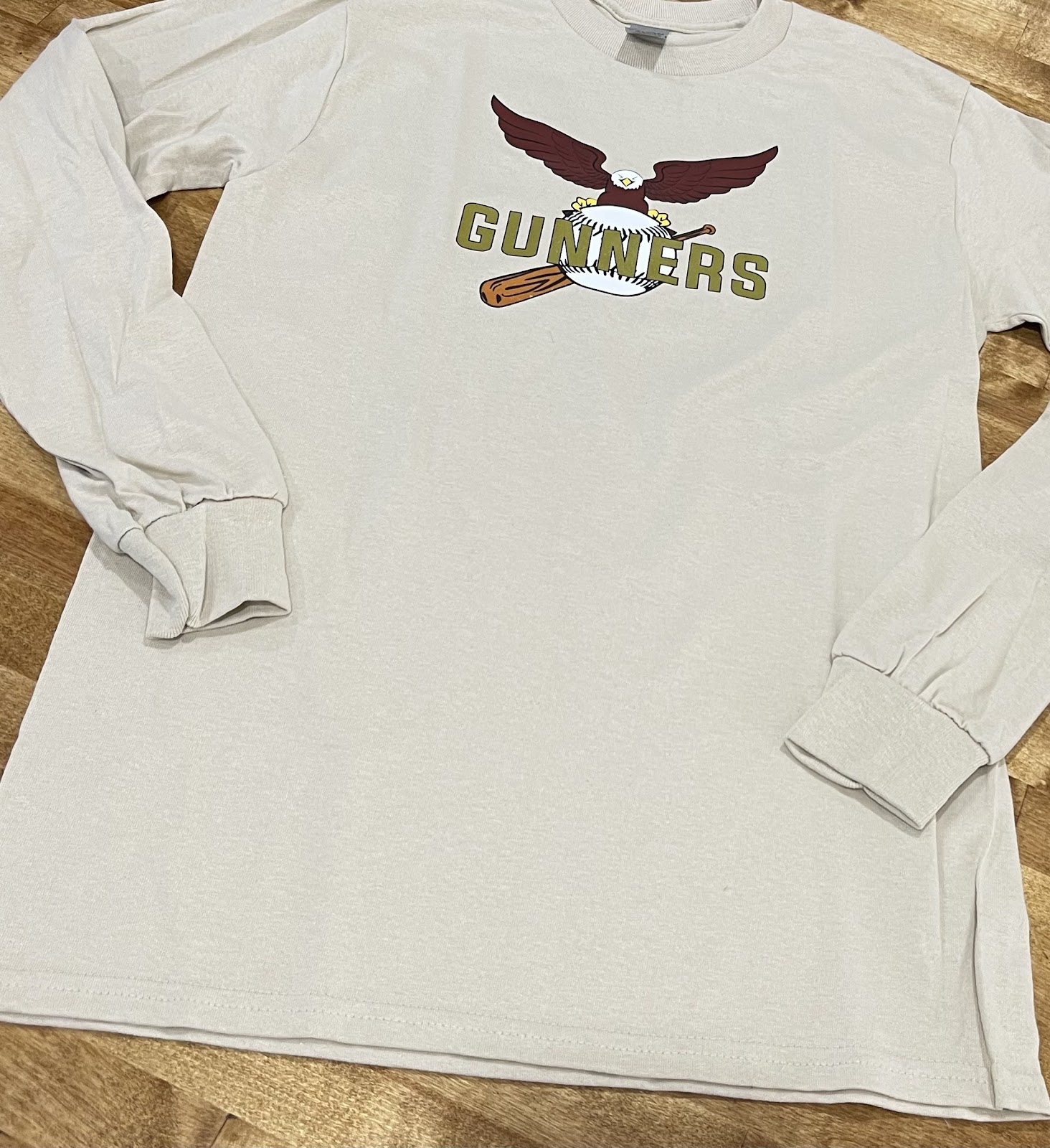 Gunners Long Sleeve Shirt - YOUTH SIZES