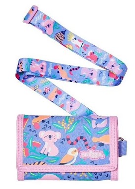 Smiggle Wallet - G6 Blue Animals (RSP $22.95-27.95) GB Price $14.97