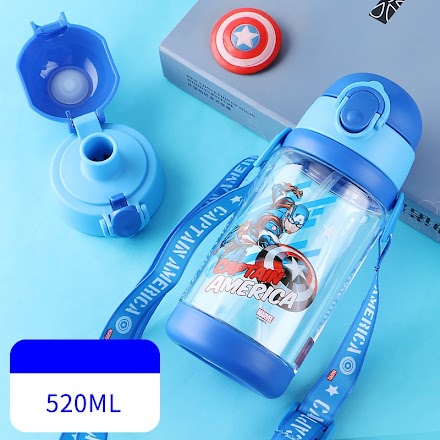 Dual caps water bottle - CaptA $11.90